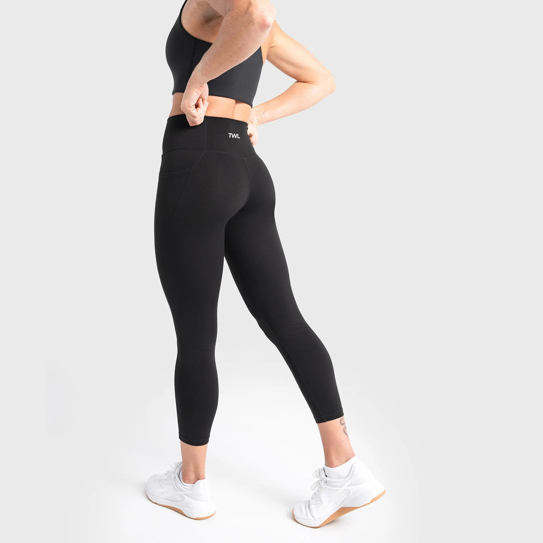 TWL - WOMEN'S REFINE TIGHTS 7/8 - BLACK