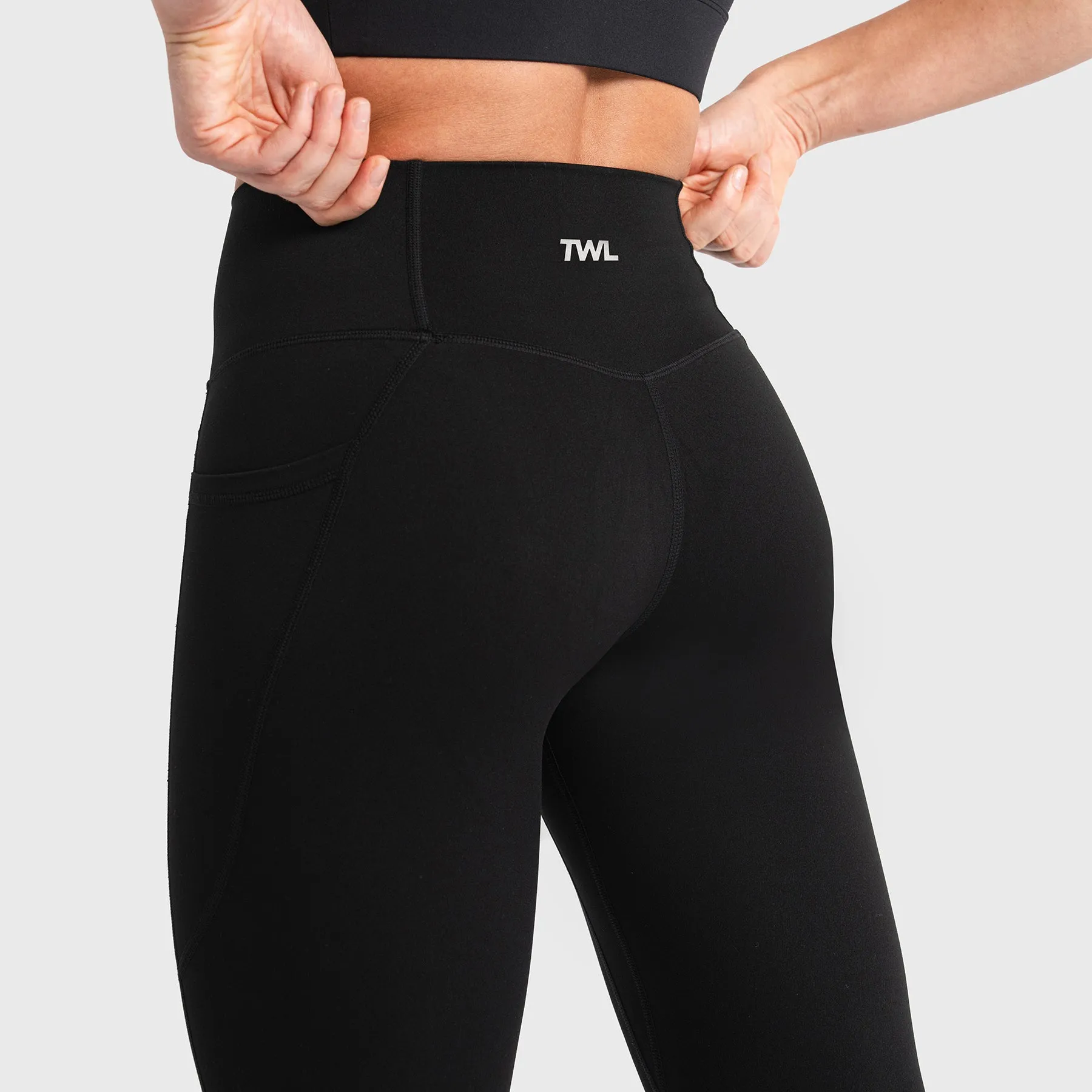TWL - WOMEN'S REFINE TIGHTS FULL LENGTH - BLACK