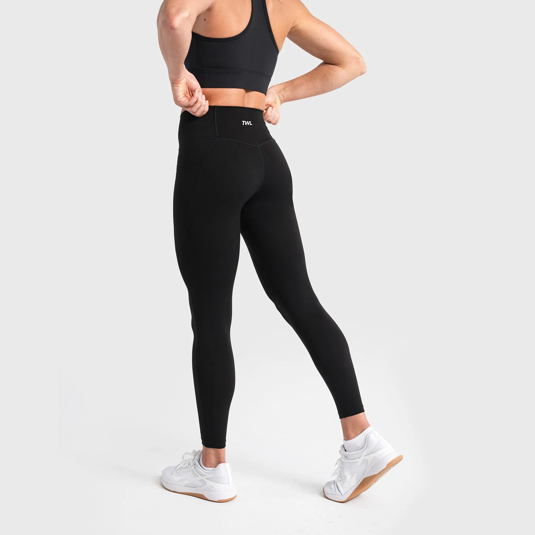 TWL - WOMEN'S REFINE TIGHTS FULL LENGTH - BLACK