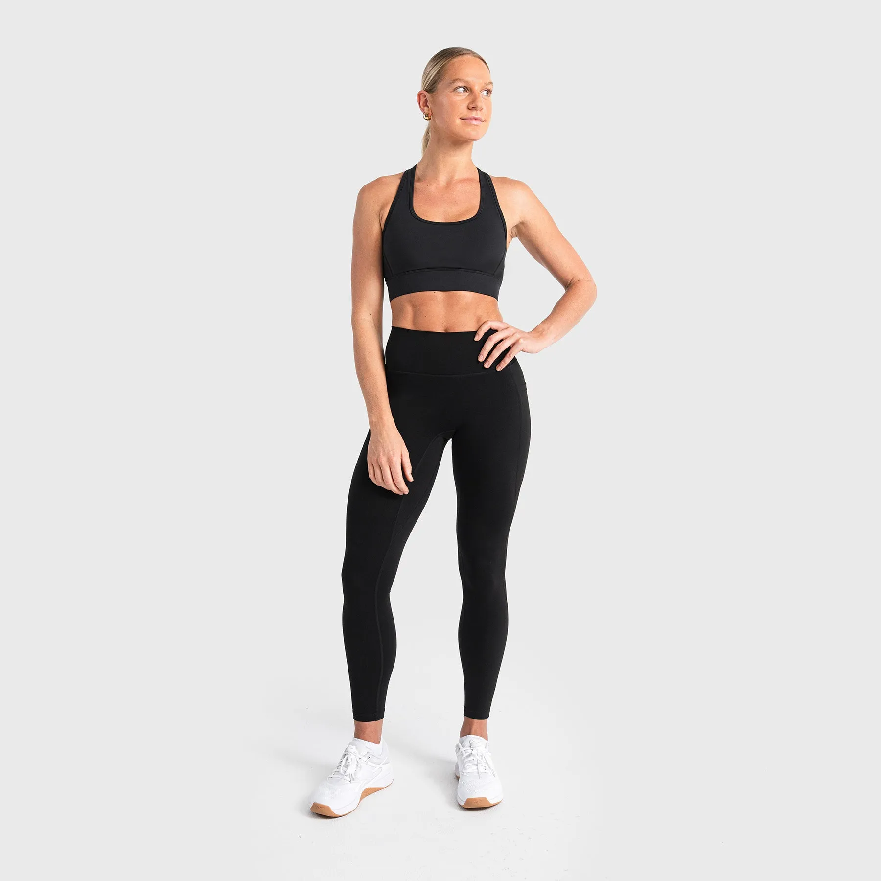 TWL - WOMEN'S REFINE TIGHTS FULL LENGTH - BLACK