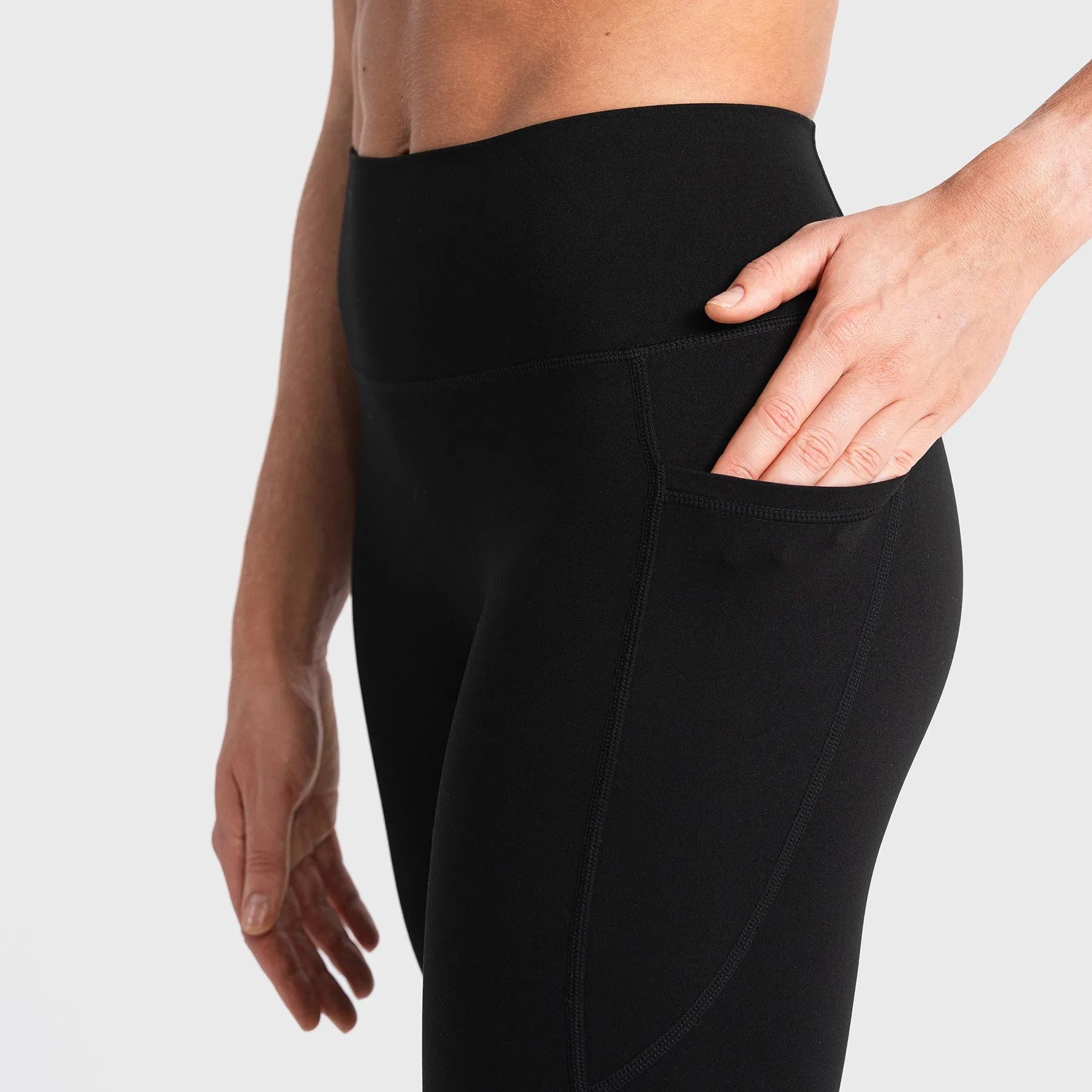TWL - WOMEN'S REFINE TIGHTS FULL LENGTH - BLACK