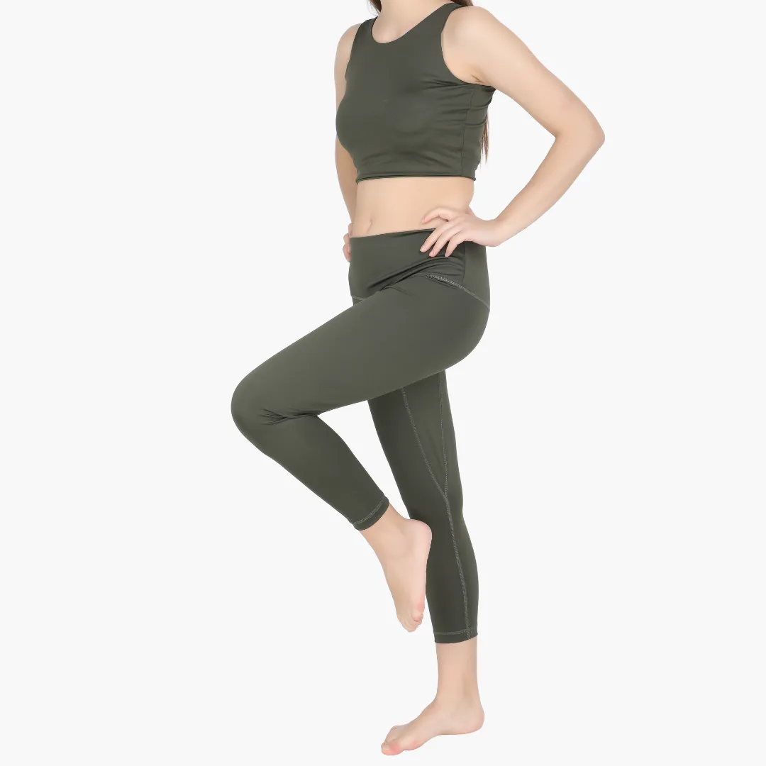 Upyogaa Women High-Waist Activewear Tights