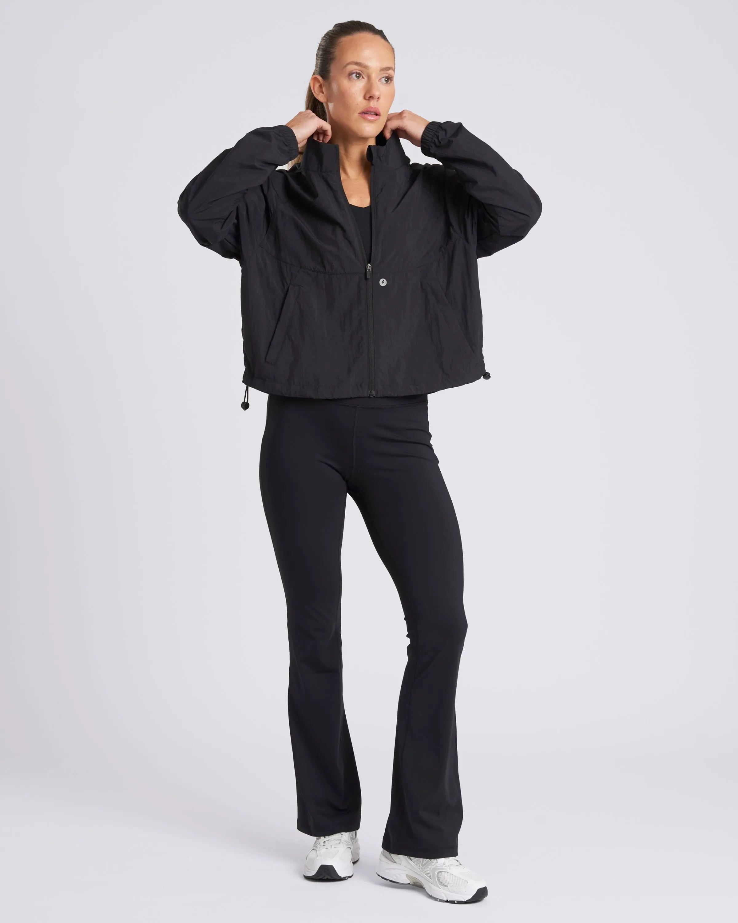 UrbanOne Lightweight Windbreaker Black