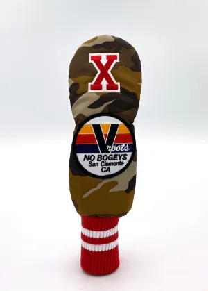 Utility / Hybrid / UT/ Camo Printed Great-Nylon Twill / Desert Camo x No Bogeys x Red X [UTHCM005-DC]