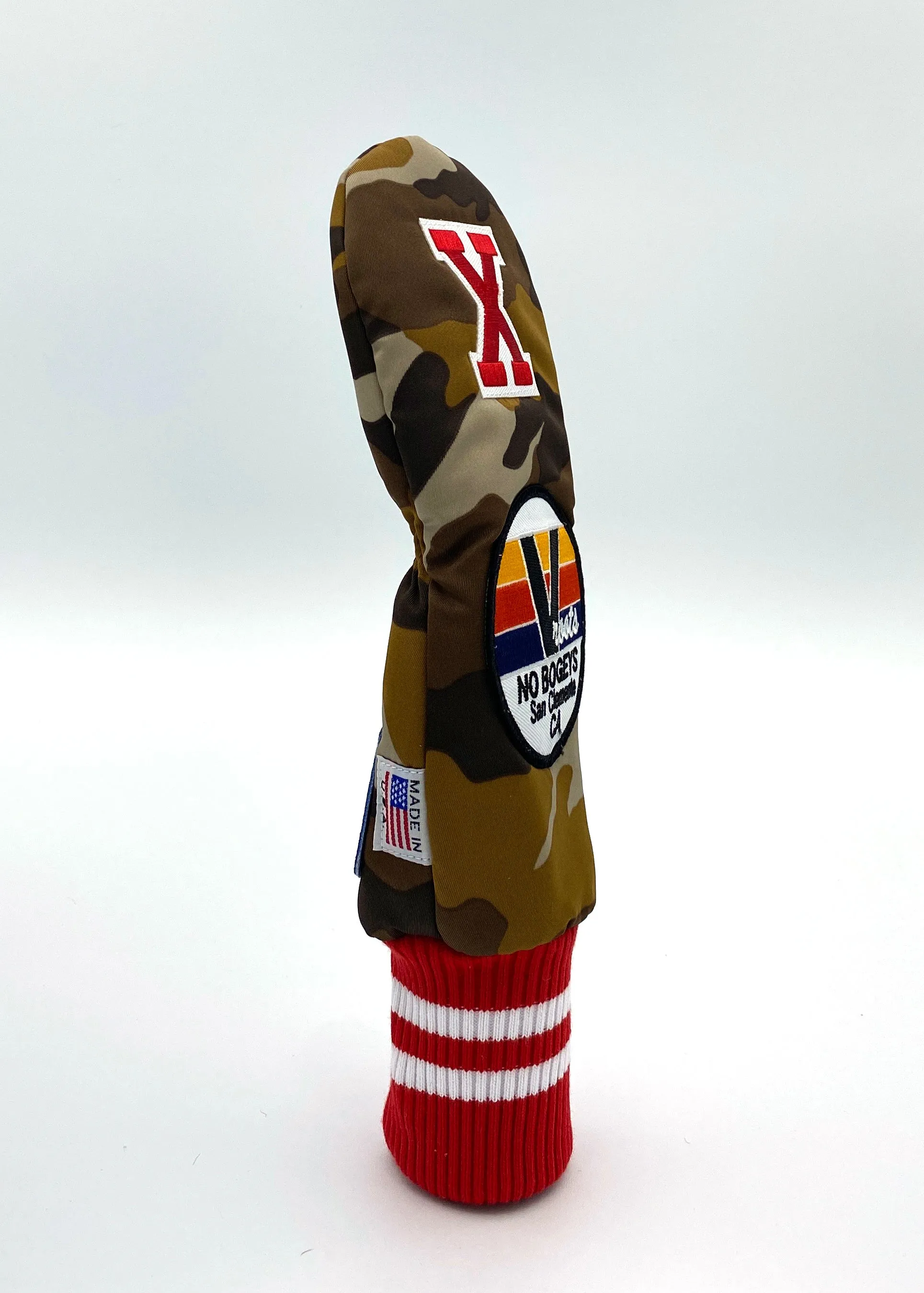 Utility / Hybrid / UT/ Camo Printed Great-Nylon Twill / Desert Camo x No Bogeys x Red X [UTHCM005-DC]