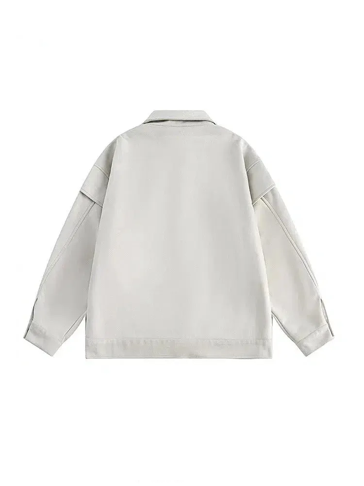 Utility Multiple Pockets Cargo Jacket