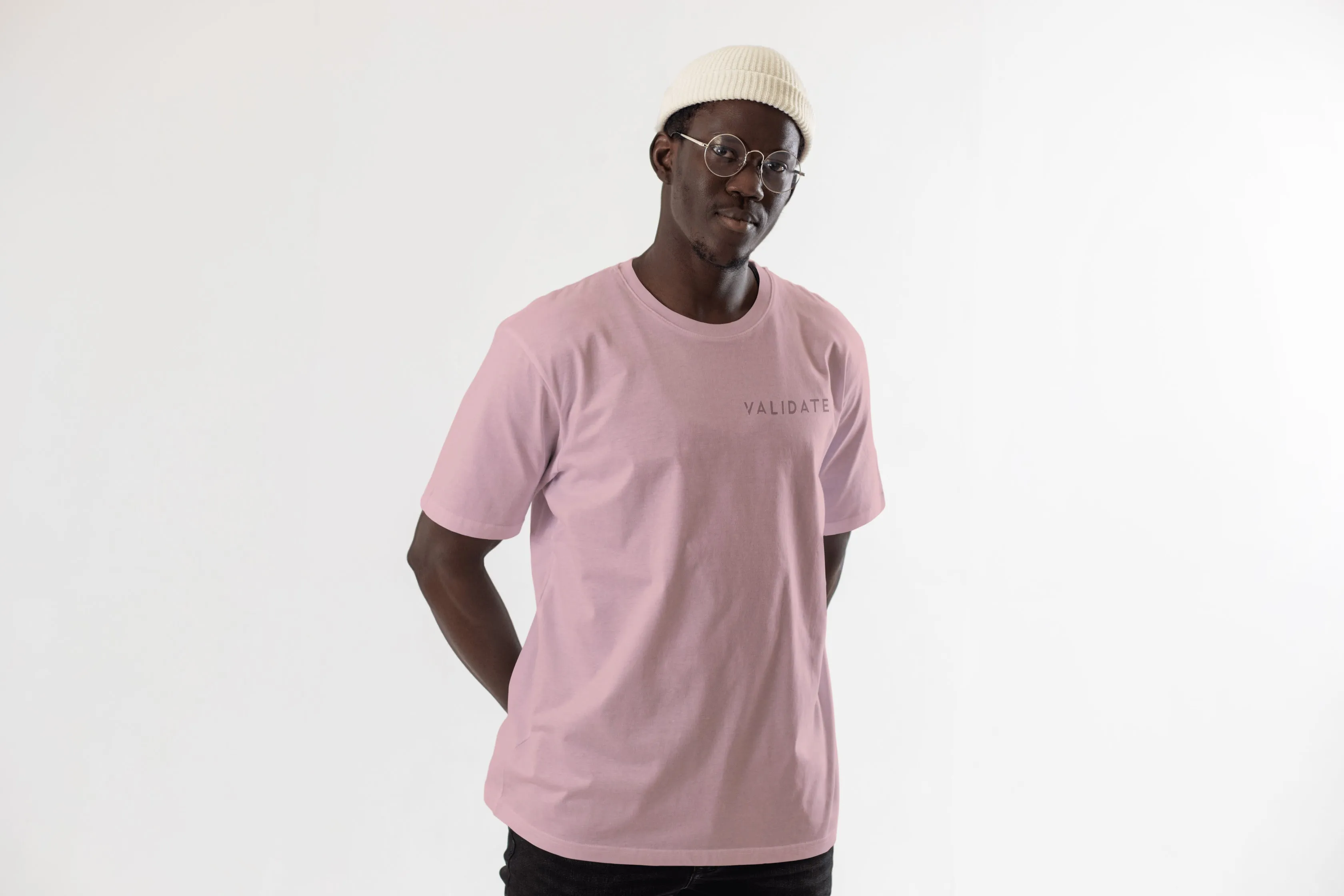 Validate Core Essentials Men's T-shirt Canyon Pink