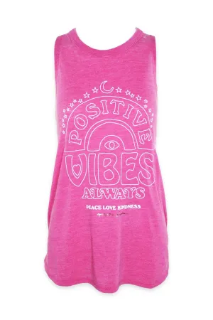 Vibes Movement Open Back Tank in DRF