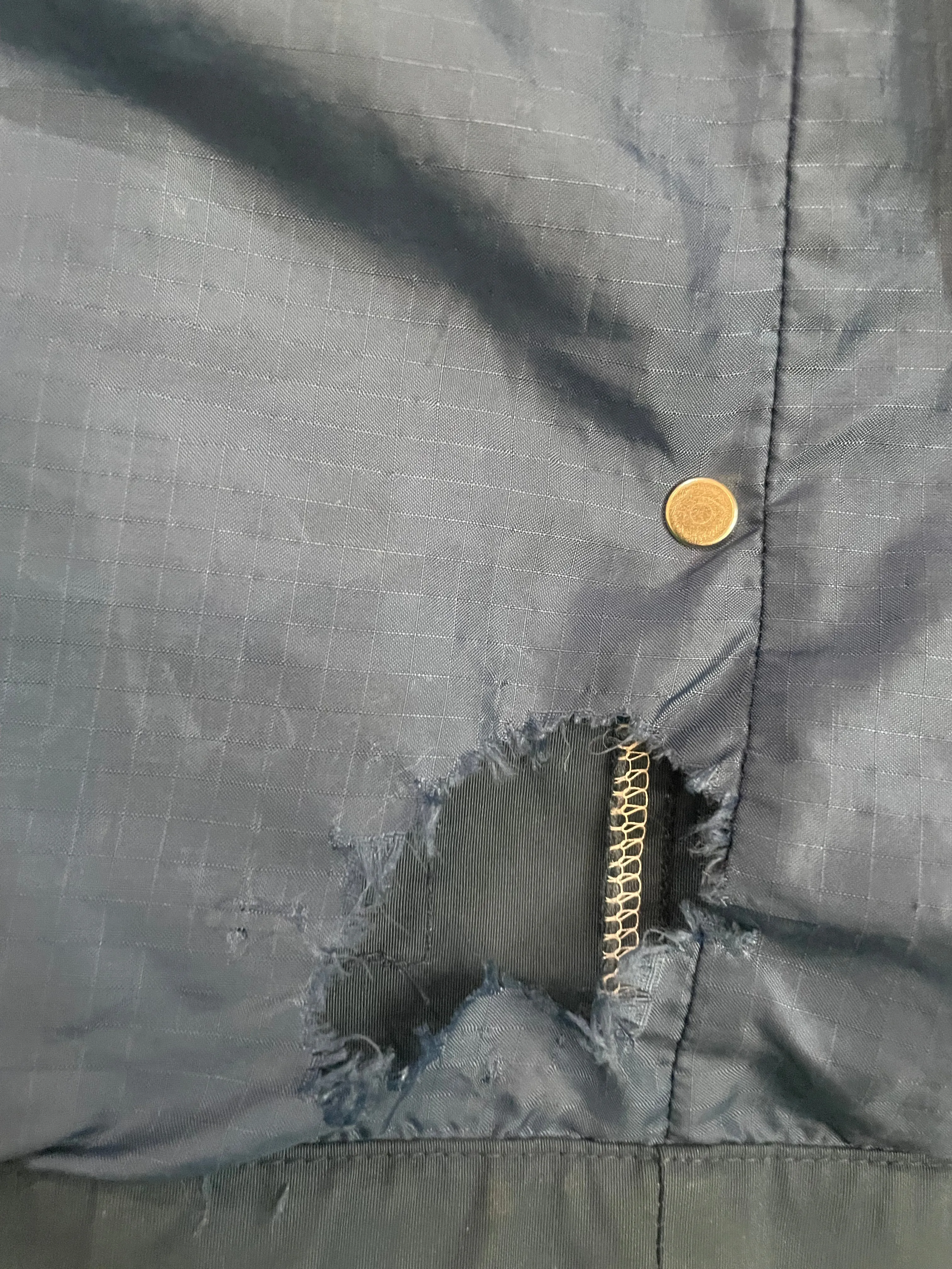 Vintage Crescent Down Works Blue Utility Jacket