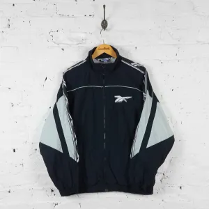 Vintage Reebok Windbreaker Jacket - Black - M