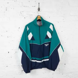 Vintage Reebok Windbreaker Jacket - Blue - XL