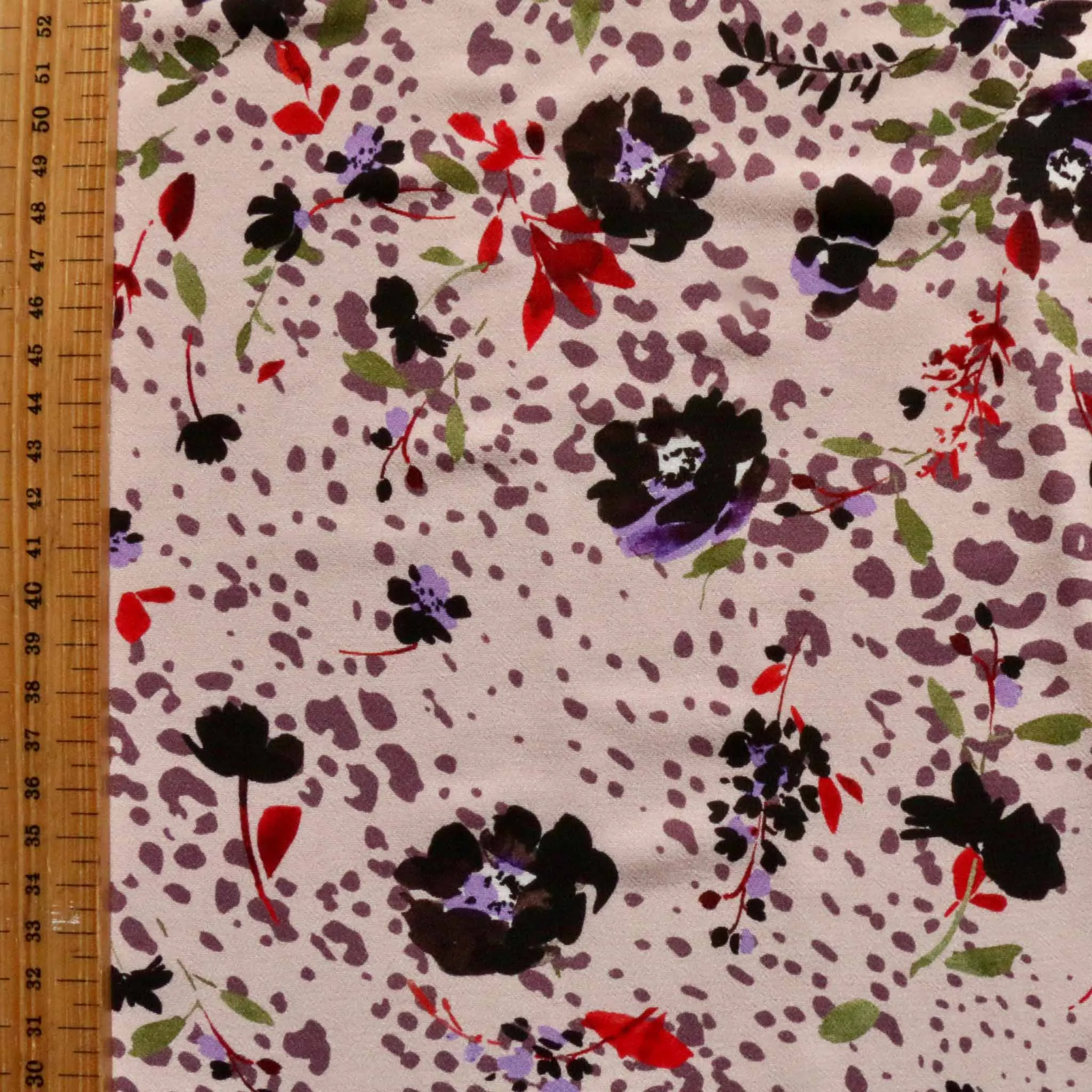 Viscose Georgette Fabric - Dusty pink