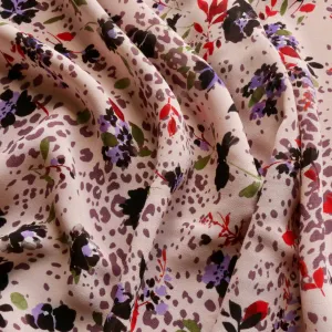 Viscose Georgette Fabric - Dusty pink