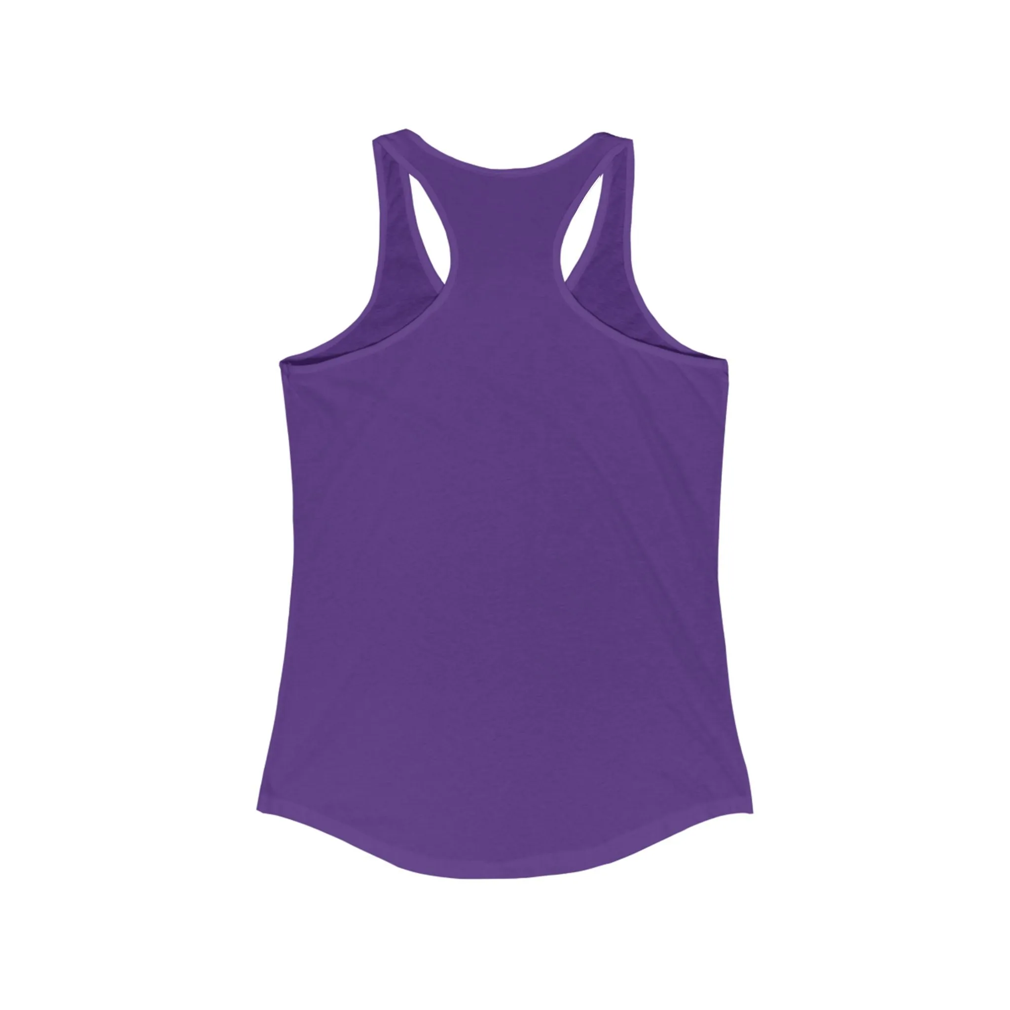 Wake Up and Make Up Women-Racerback Tank - Stylish and Fun Summer Top