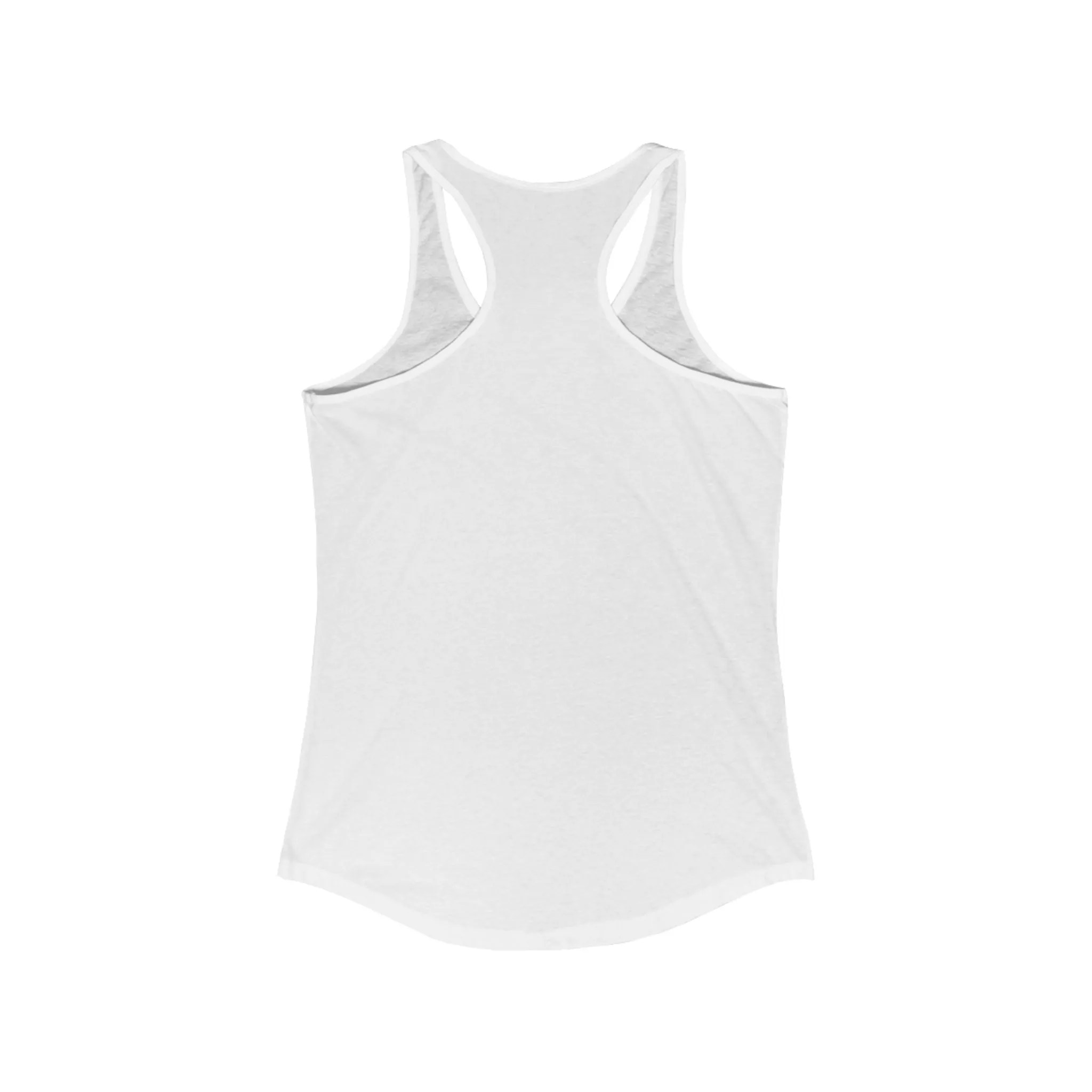 Wake Up and Make Up Women-Racerback Tank - Stylish and Fun Summer Top