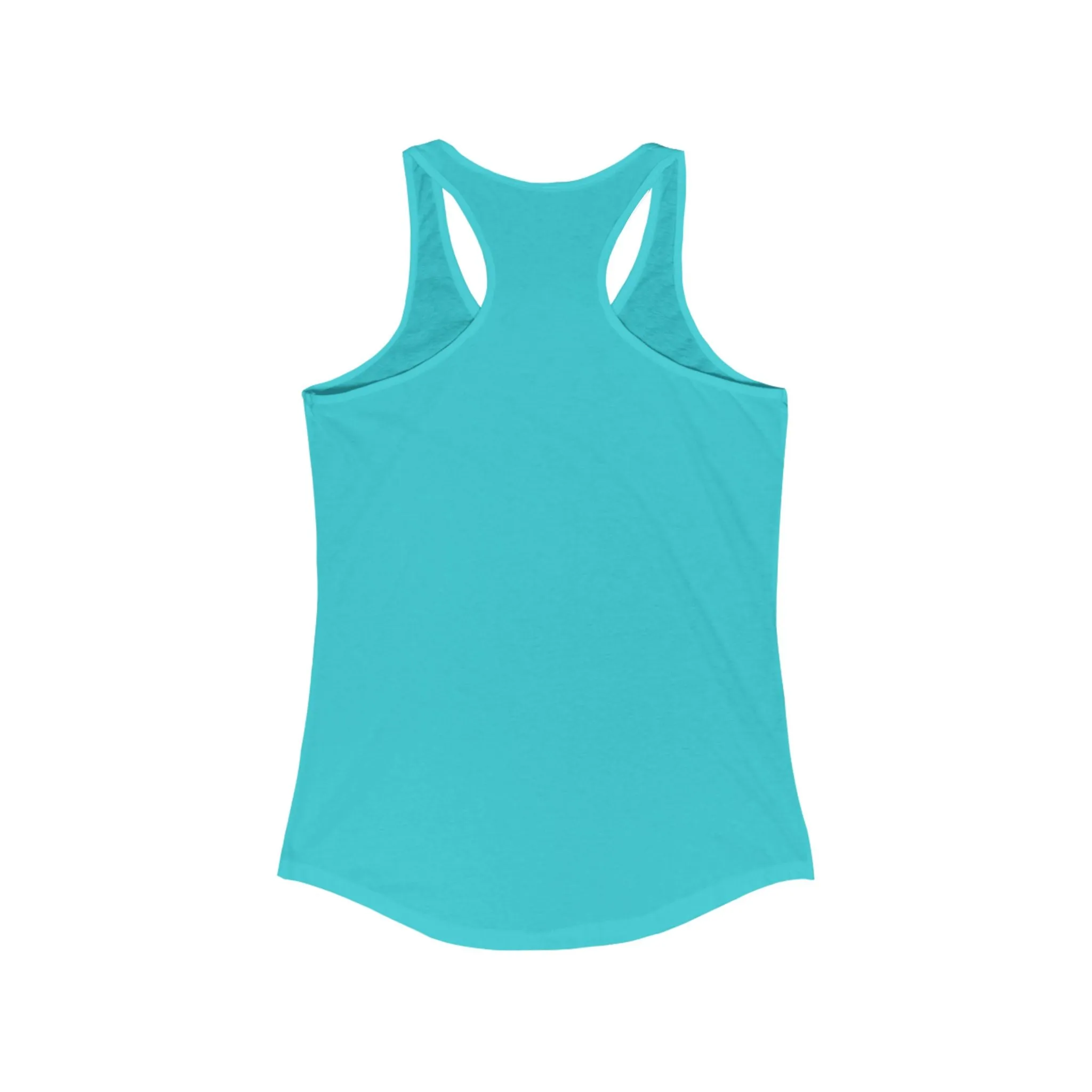 Wake Up and Make Up Women-Racerback Tank - Stylish and Fun Summer Top
