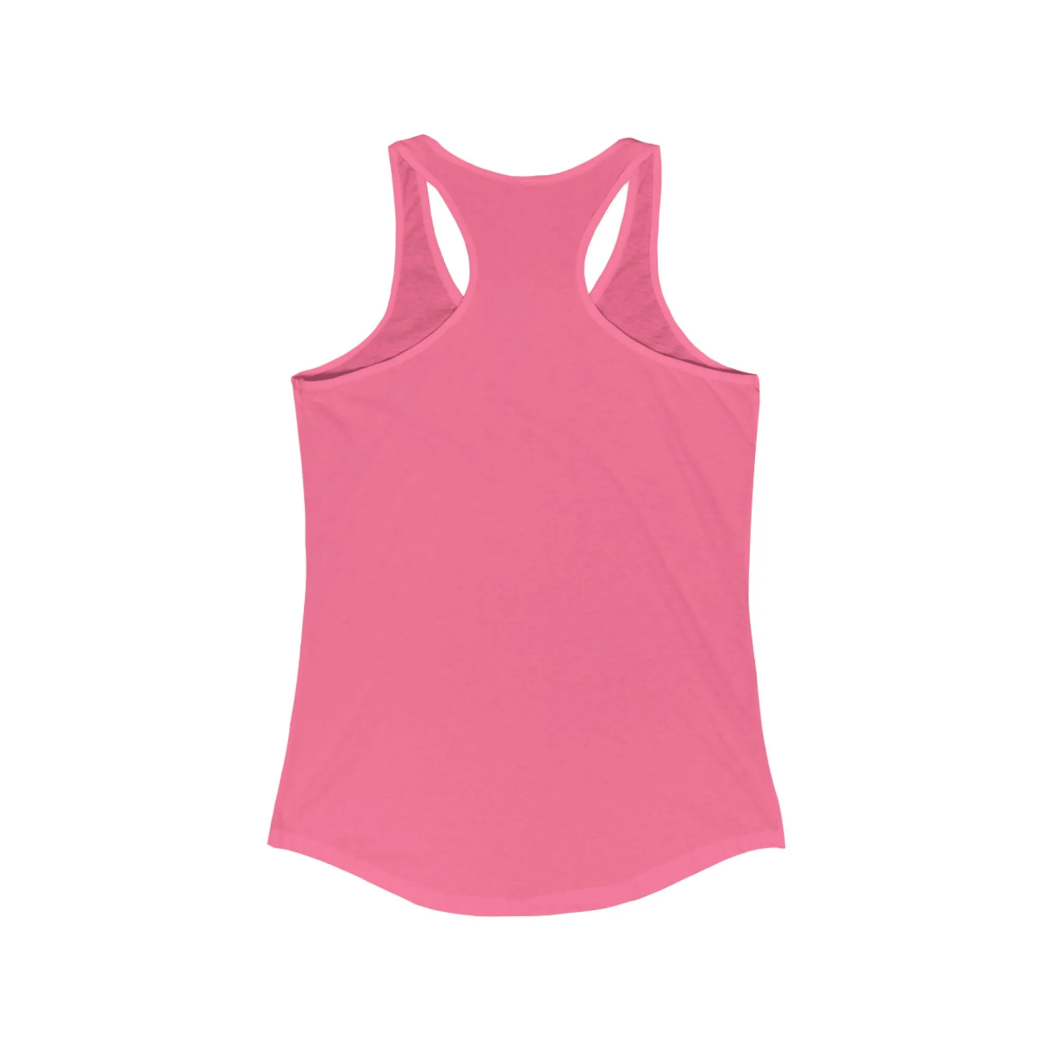 Wake Up and Make Up Women-Racerback Tank - Stylish and Fun Summer Top