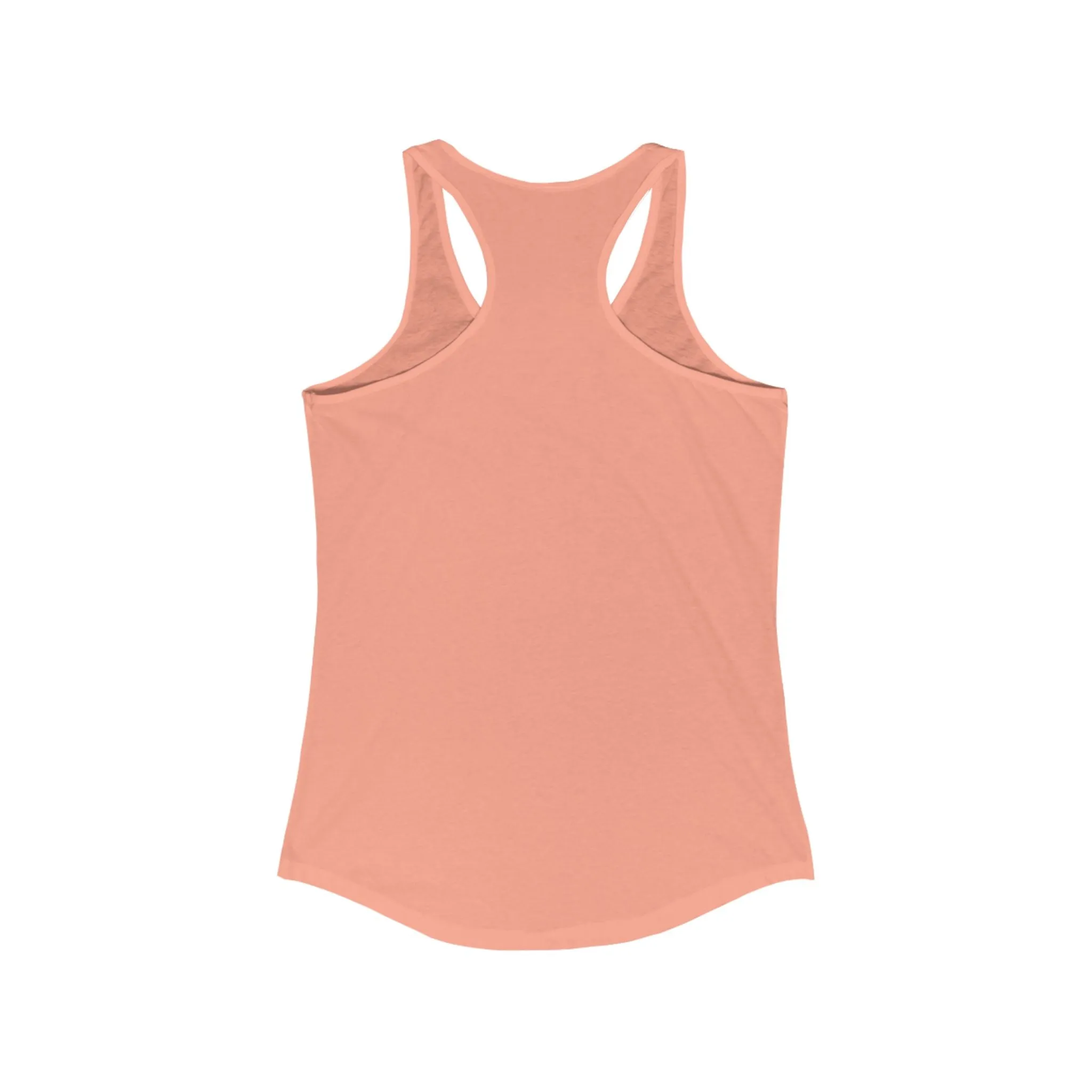 Wake Up and Make Up Women-Racerback Tank - Stylish and Fun Summer Top
