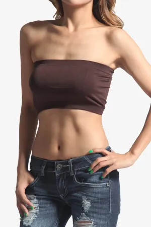 Wendi Seamless Crop Bandeau PLUS