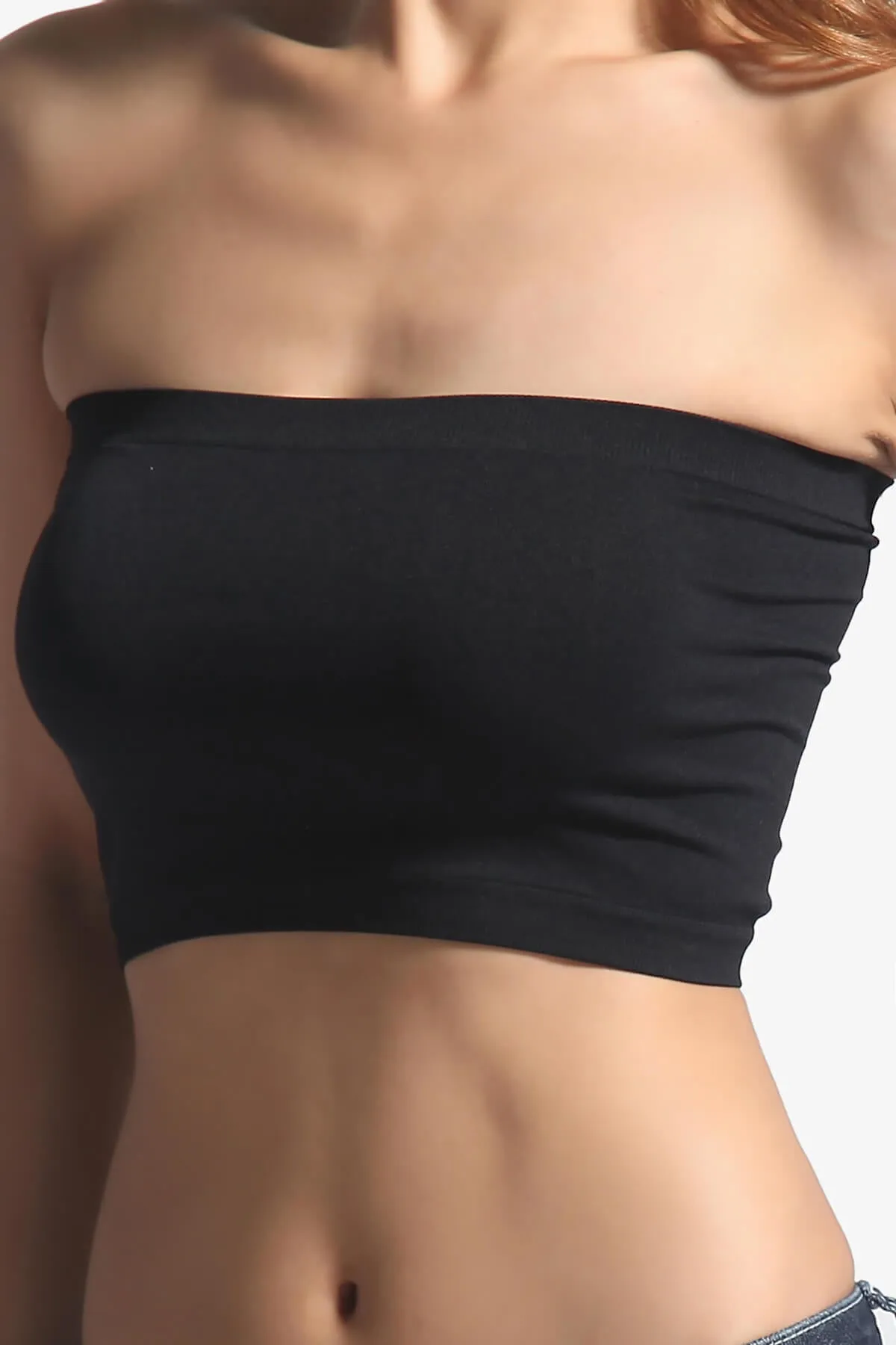 Wendi Seamless Crop Bandeau PLUS