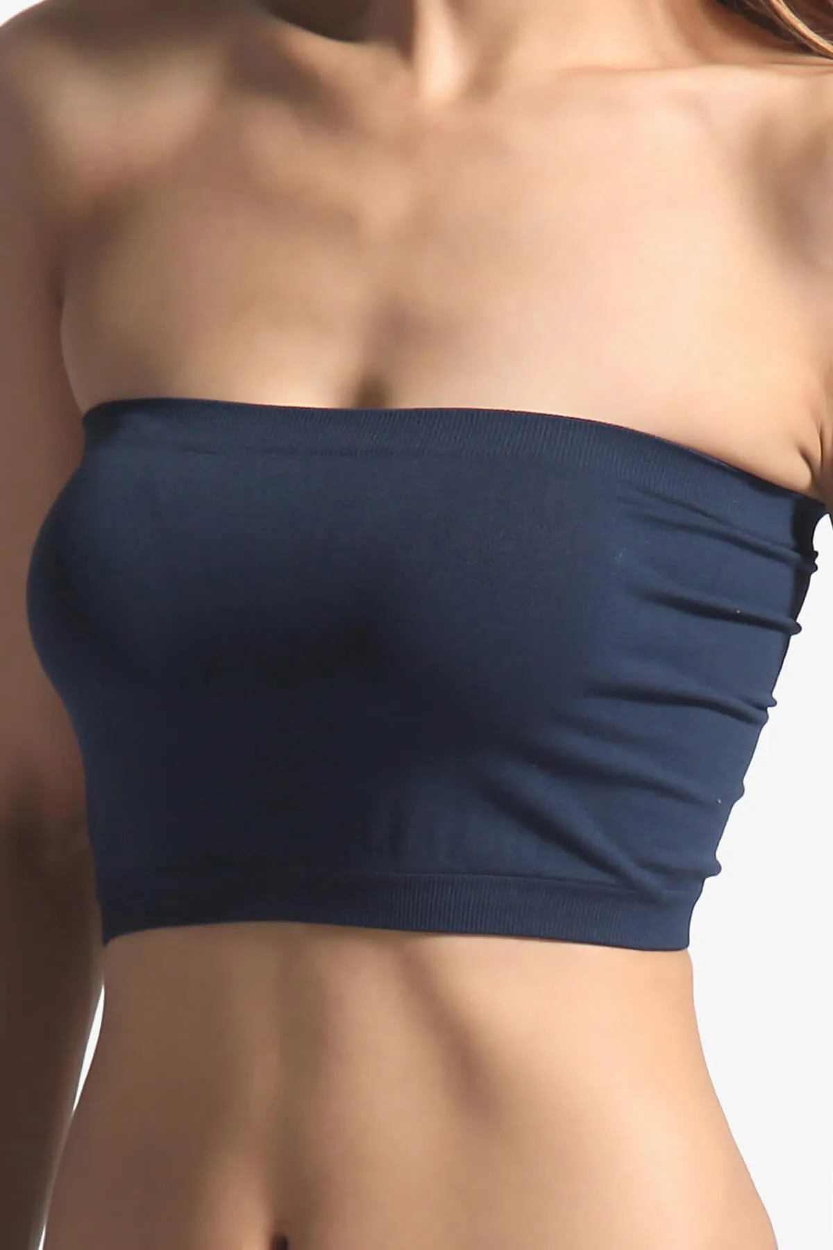 Wendi Seamless Crop Bandeau PLUS