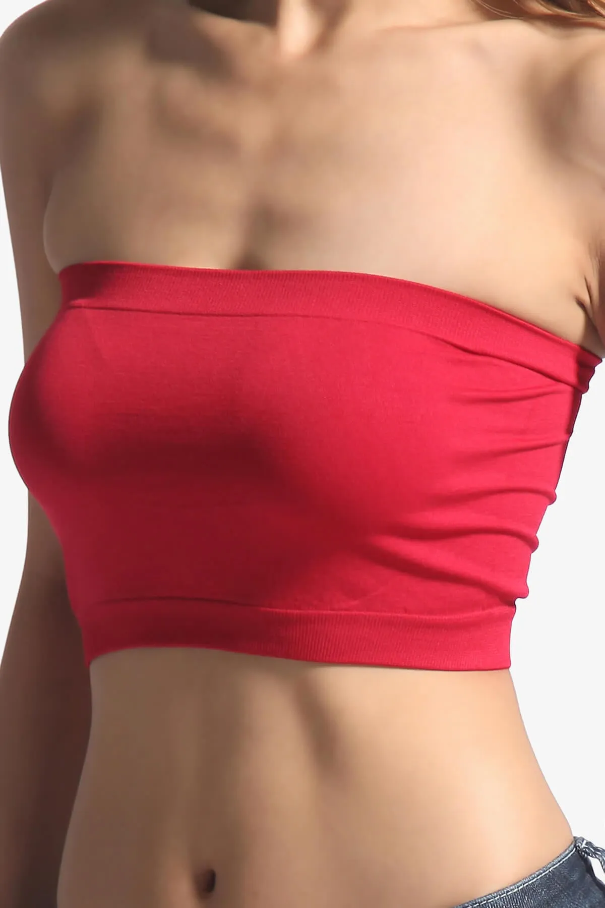 Wendi Seamless Crop Bandeau PLUS