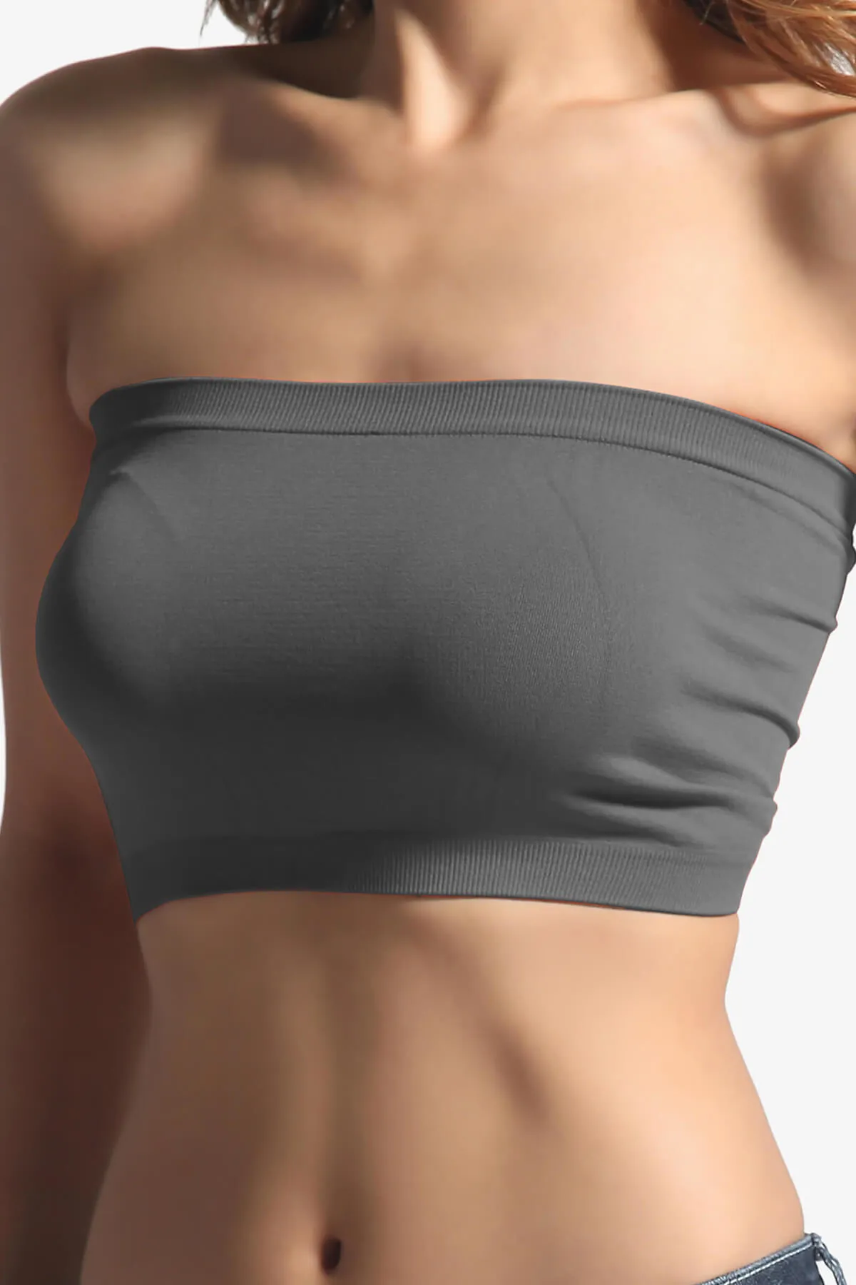 Wendi Seamless Crop Bandeau PLUS