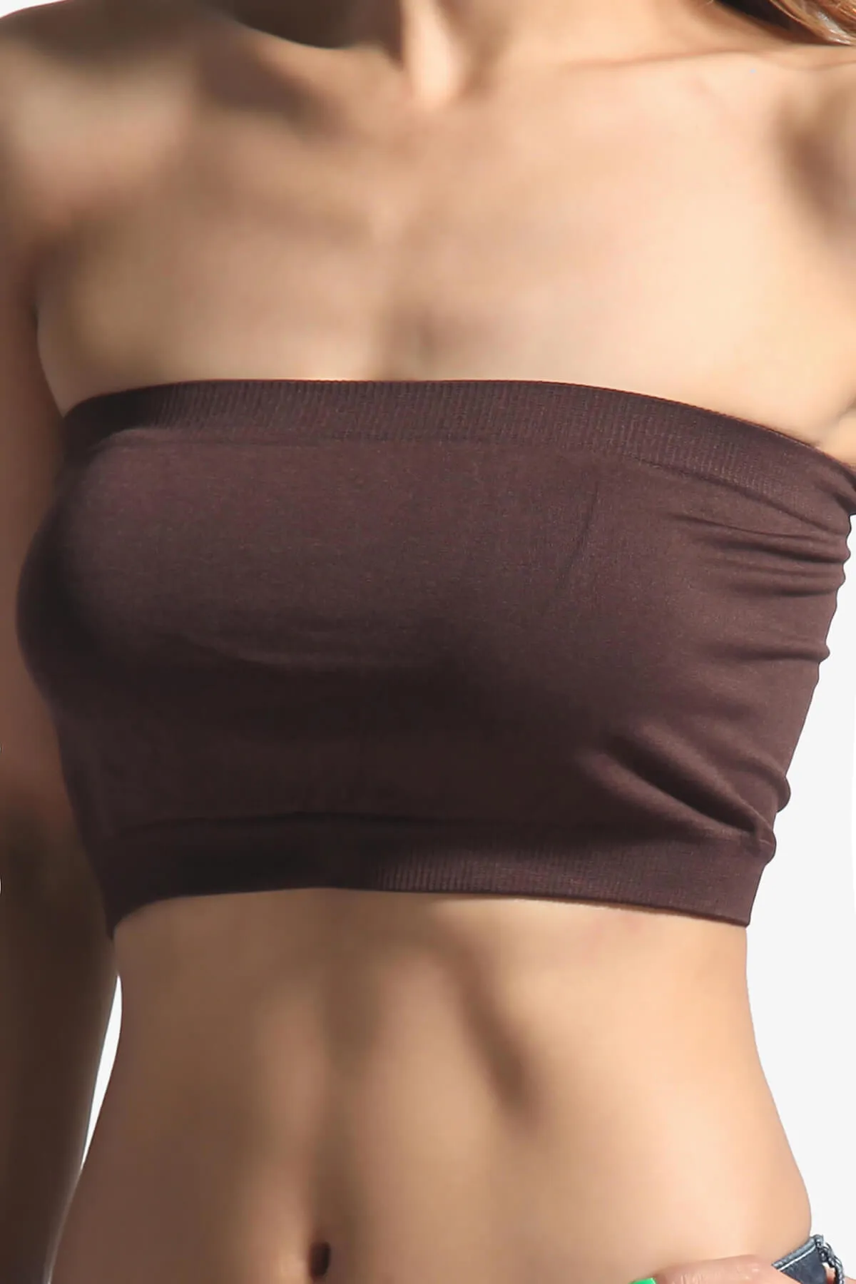 Wendi Seamless Crop Bandeau PLUS
