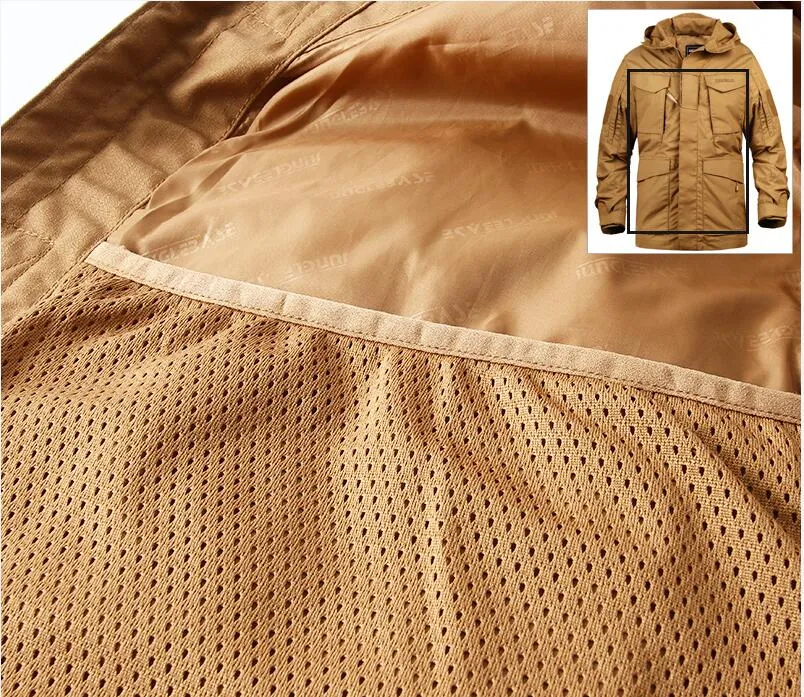 West Louis™ Autumn Tactical Waterproof Windbreaker Coat