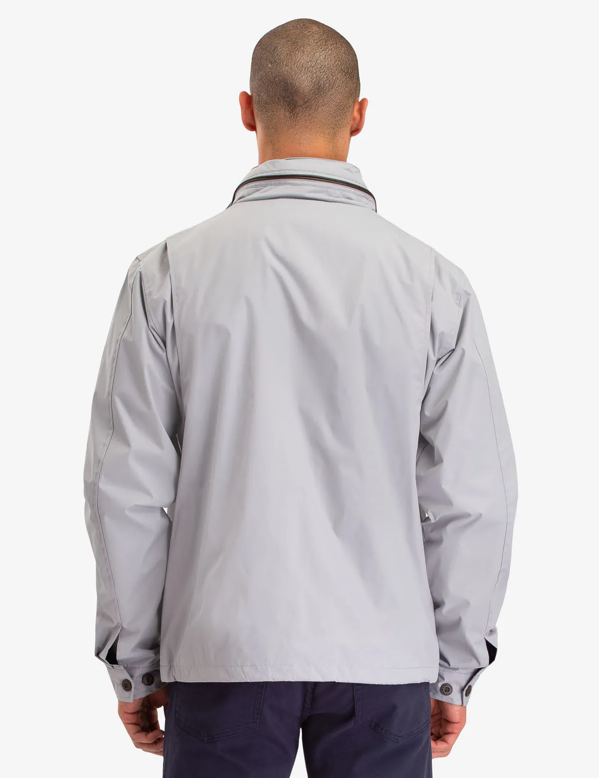 WINDBREAKER WITH PIPING