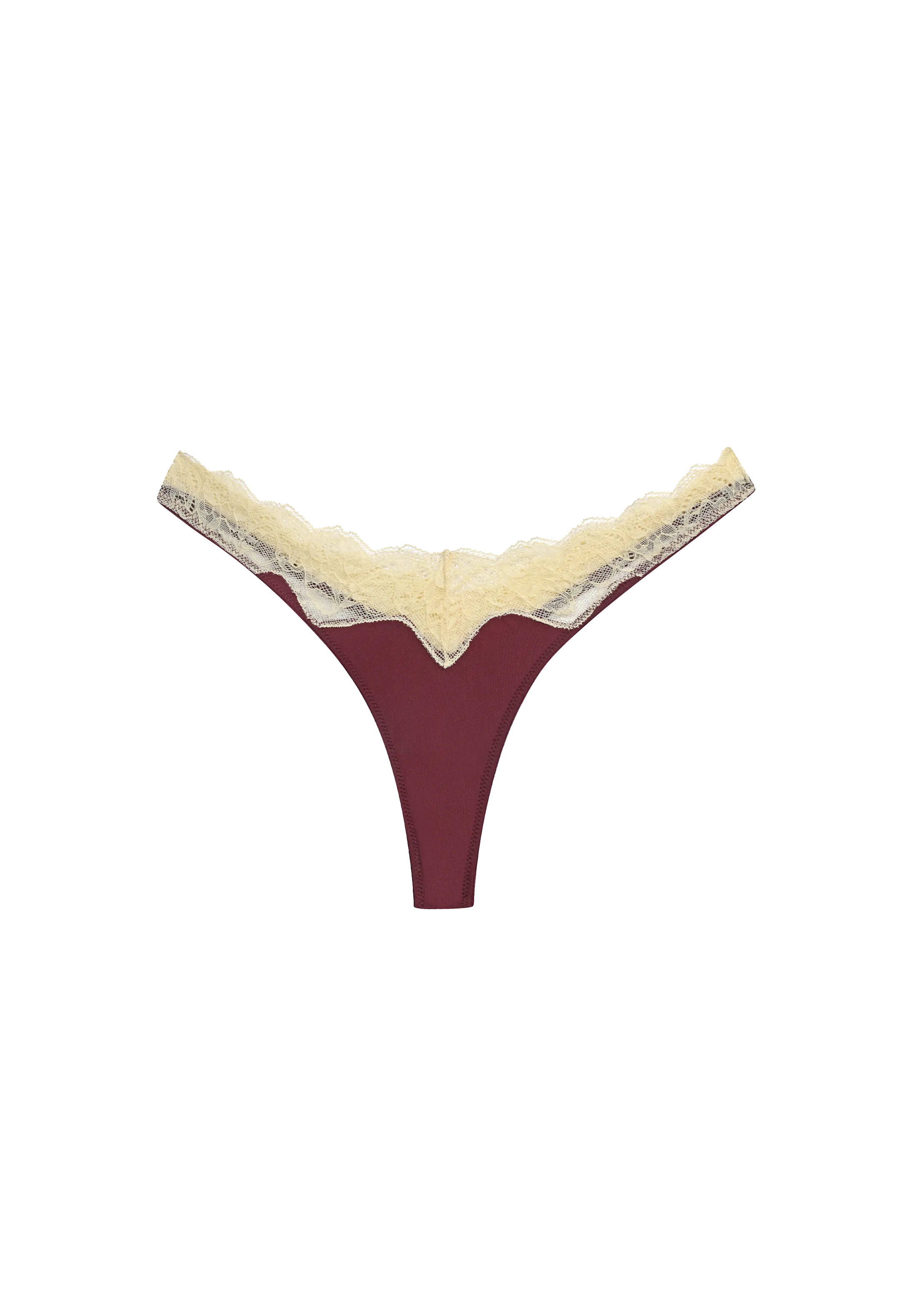 Wine Lacie Thong