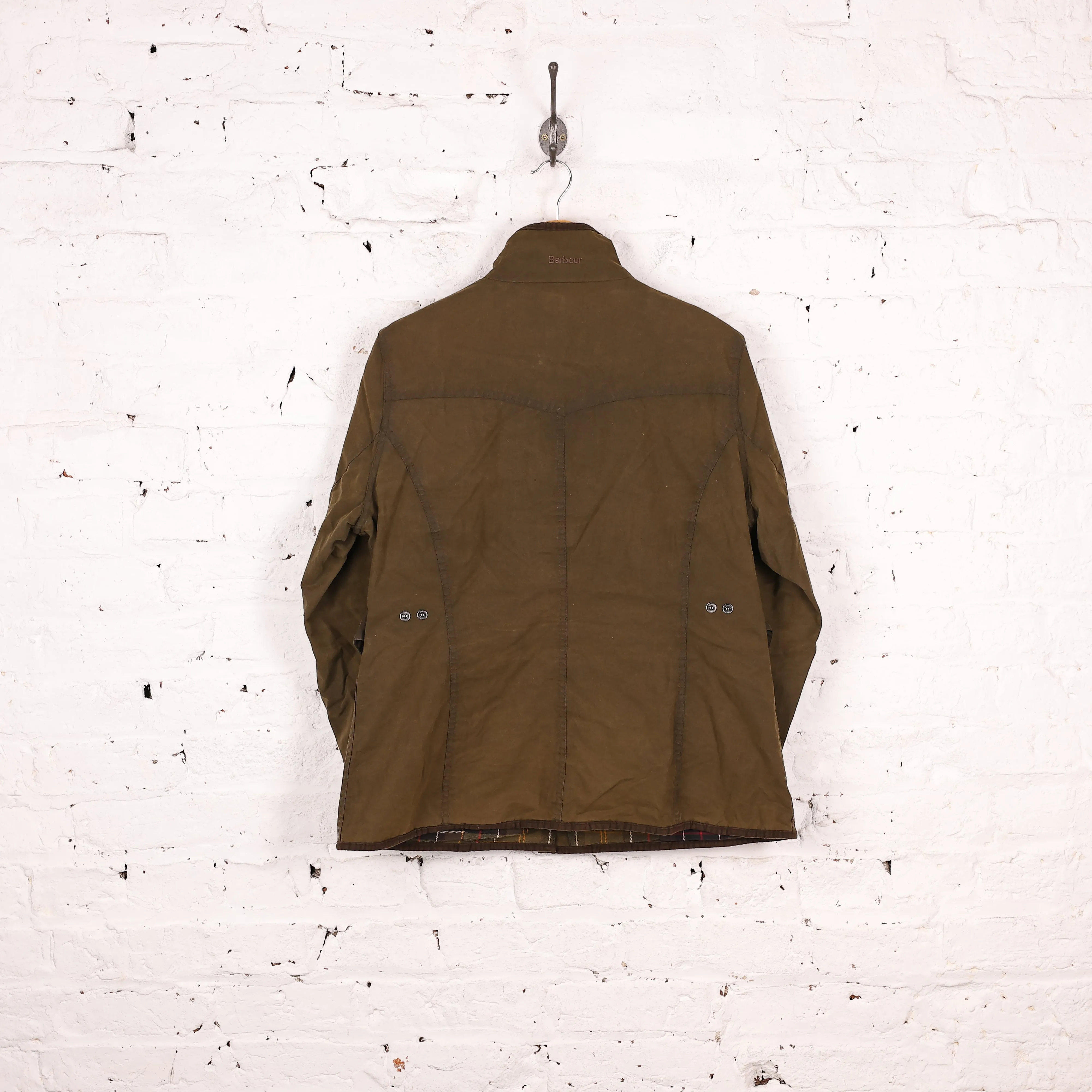 Women's Barbour Ladies Utility Wax Jacket - Green - Women's L