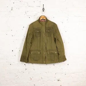 Women's Barbour Morris Utility Wax Jacket - Green - Women's L