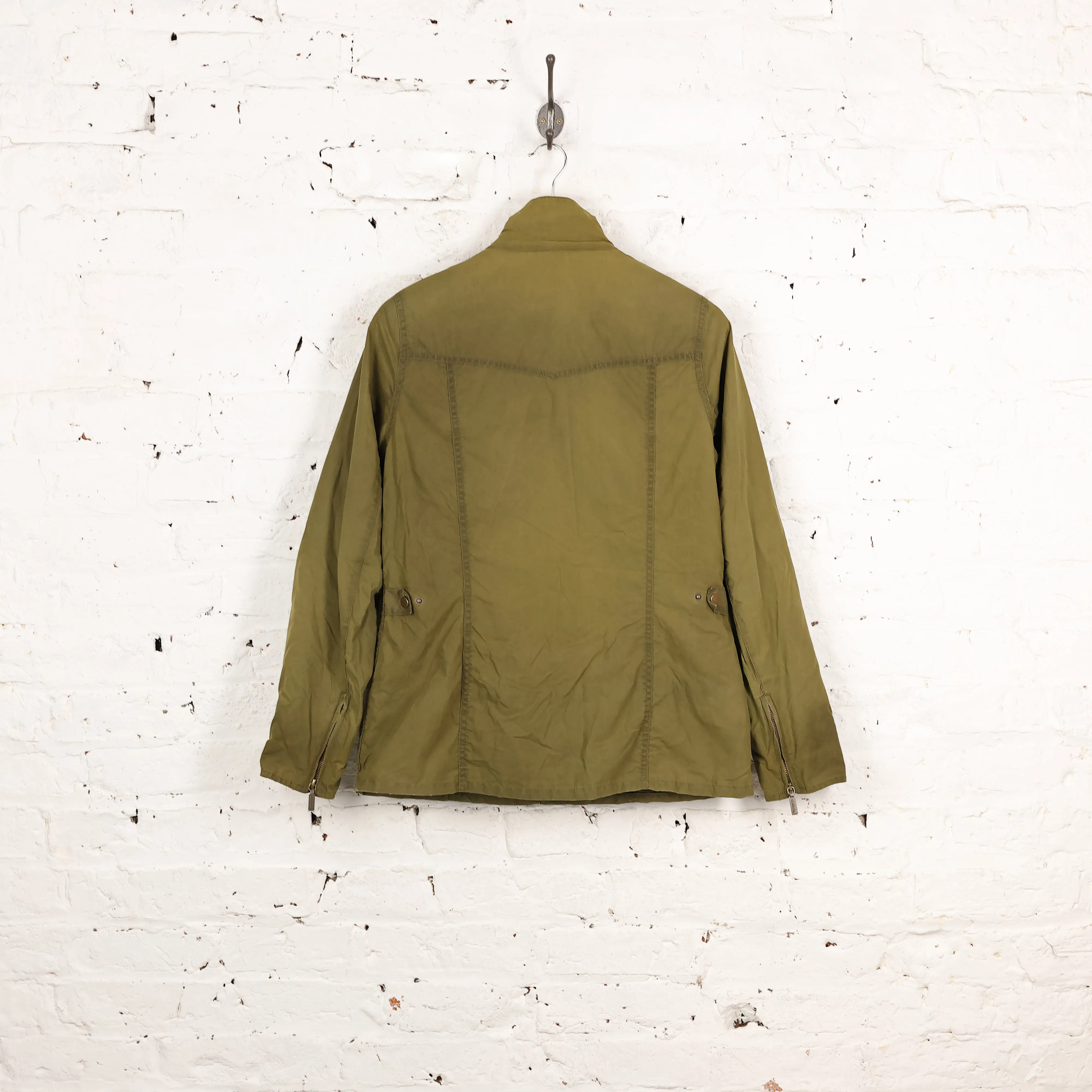 Women's Barbour Morris Utility Wax Jacket - Green - Women's L