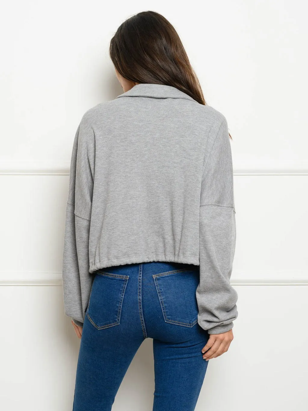 WOMEN'S LONG SLEEVE KNIT TOP