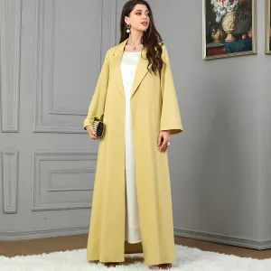 Women's Long Sleeve Trench Coat Style Dress