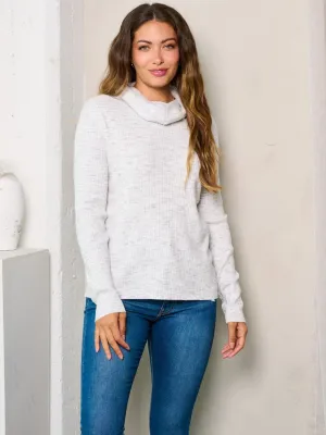 WOMEN'S LONG SLEEVE TURTLE NECK TOP