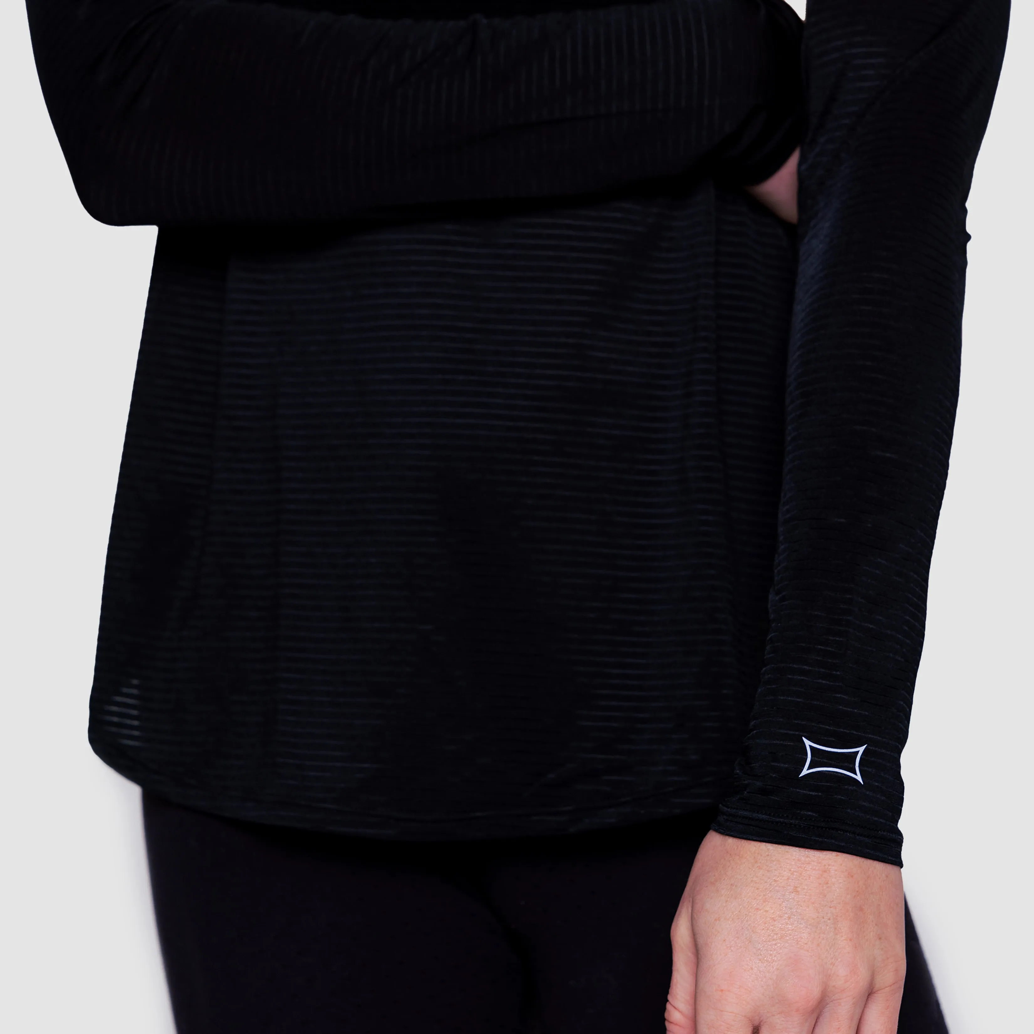 Women's LS Tulip Hem Tee - OUTLET