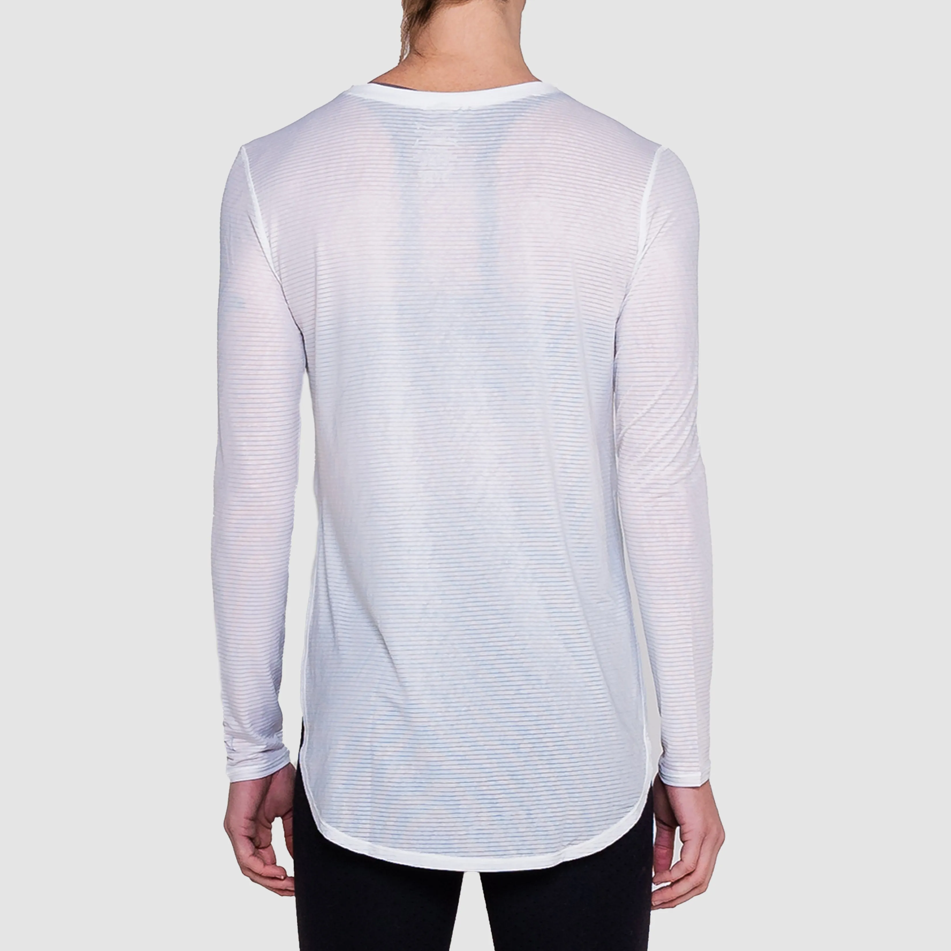 Women's LS Tulip Hem Tee - OUTLET