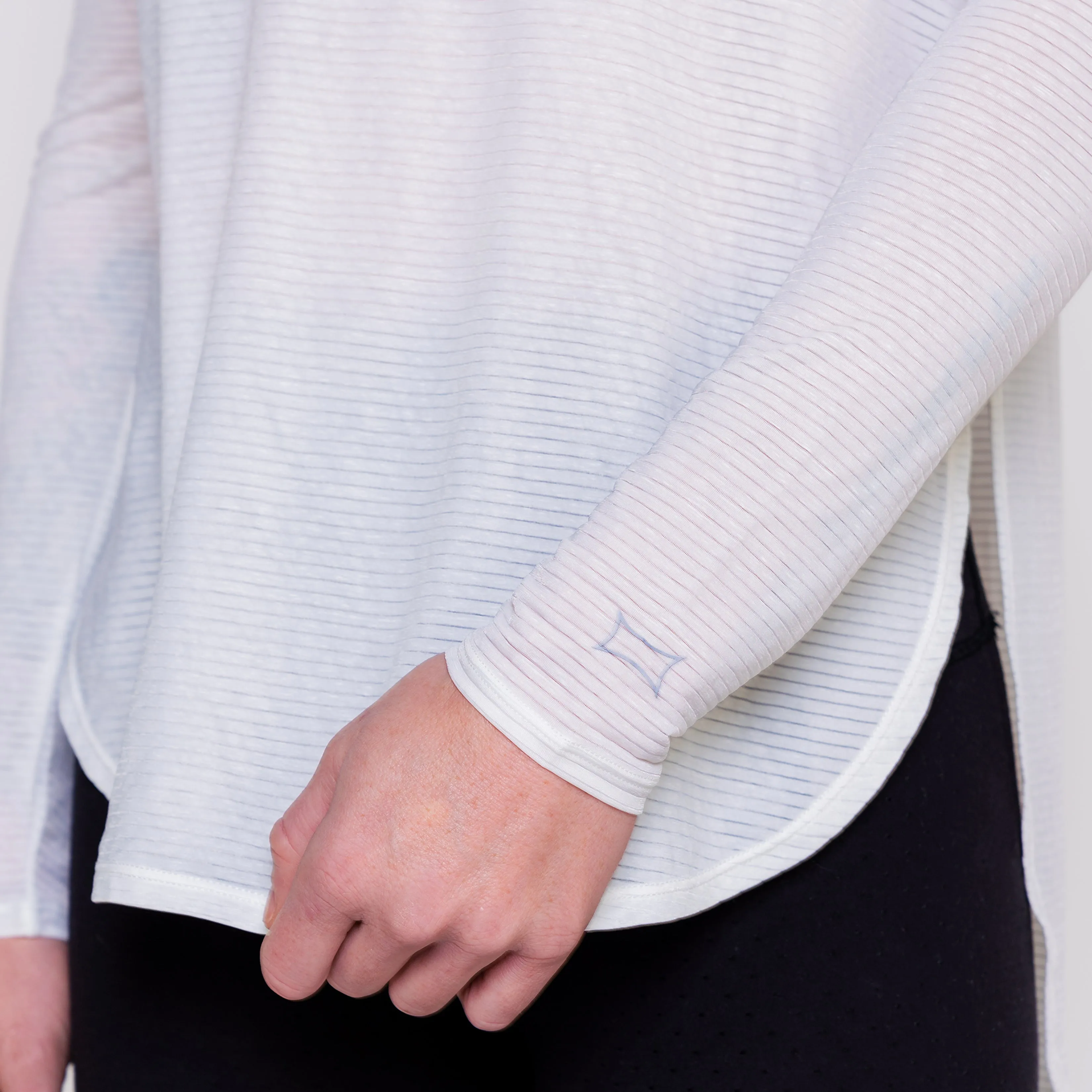 Women's LS Tulip Hem Tee - OUTLET