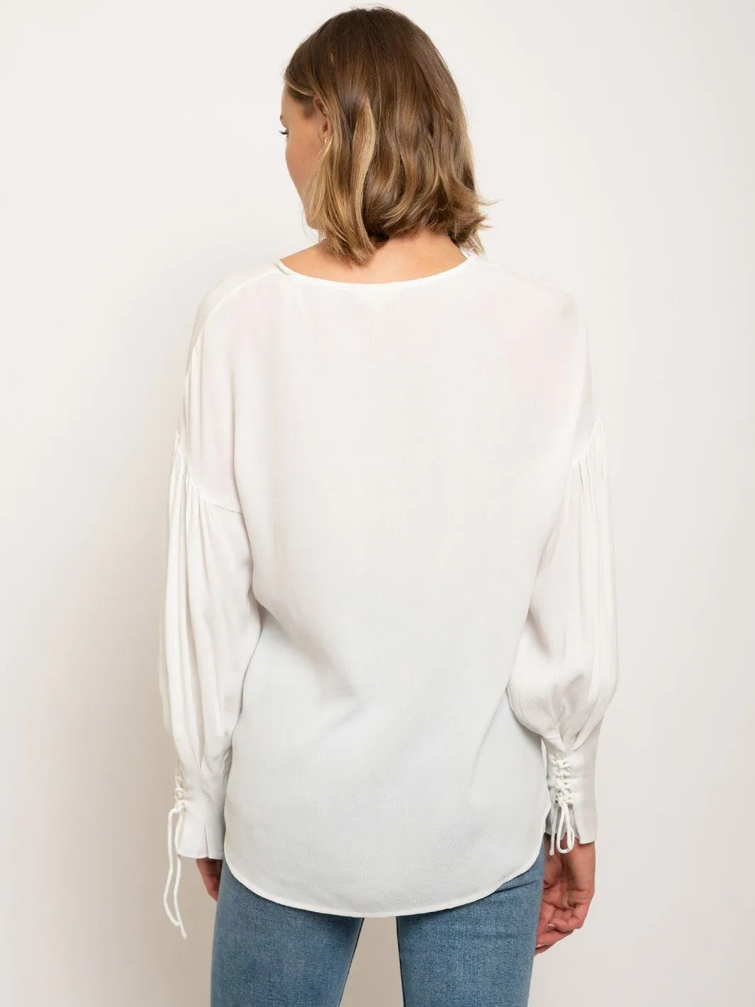 WOMEN'S PUFF LONG SLEEVE TOP