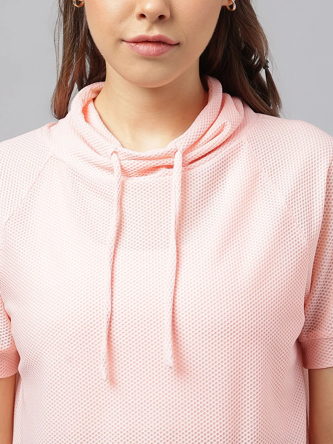 Women's self design sweat top