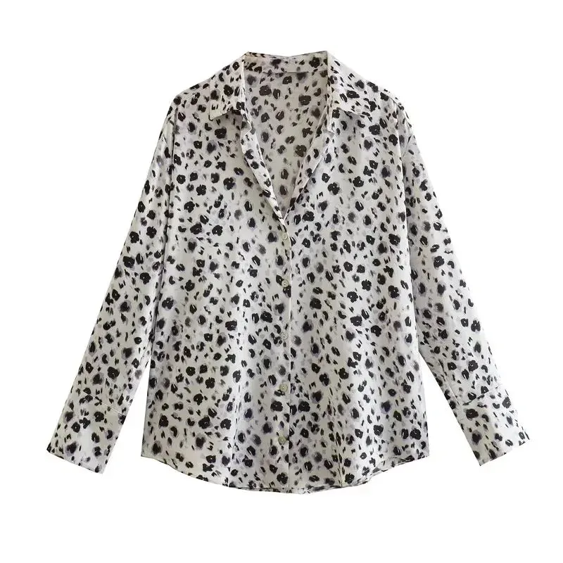 Women's Shacket Long Sleeve Blouses Streetwear Stripe