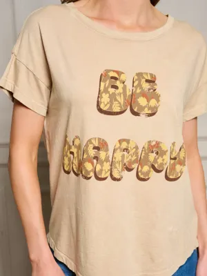 WOMEN'S SHORT SLEEVE GRAPHIC TOP