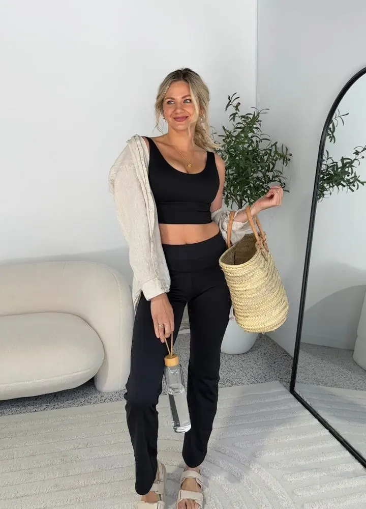 Women's Tank Top with Built in Bra