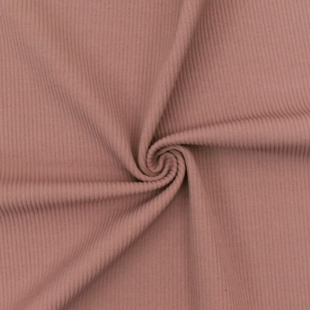 Wood Pink Texture Striped Stretch Double Knit Yoga Activewear Fabric