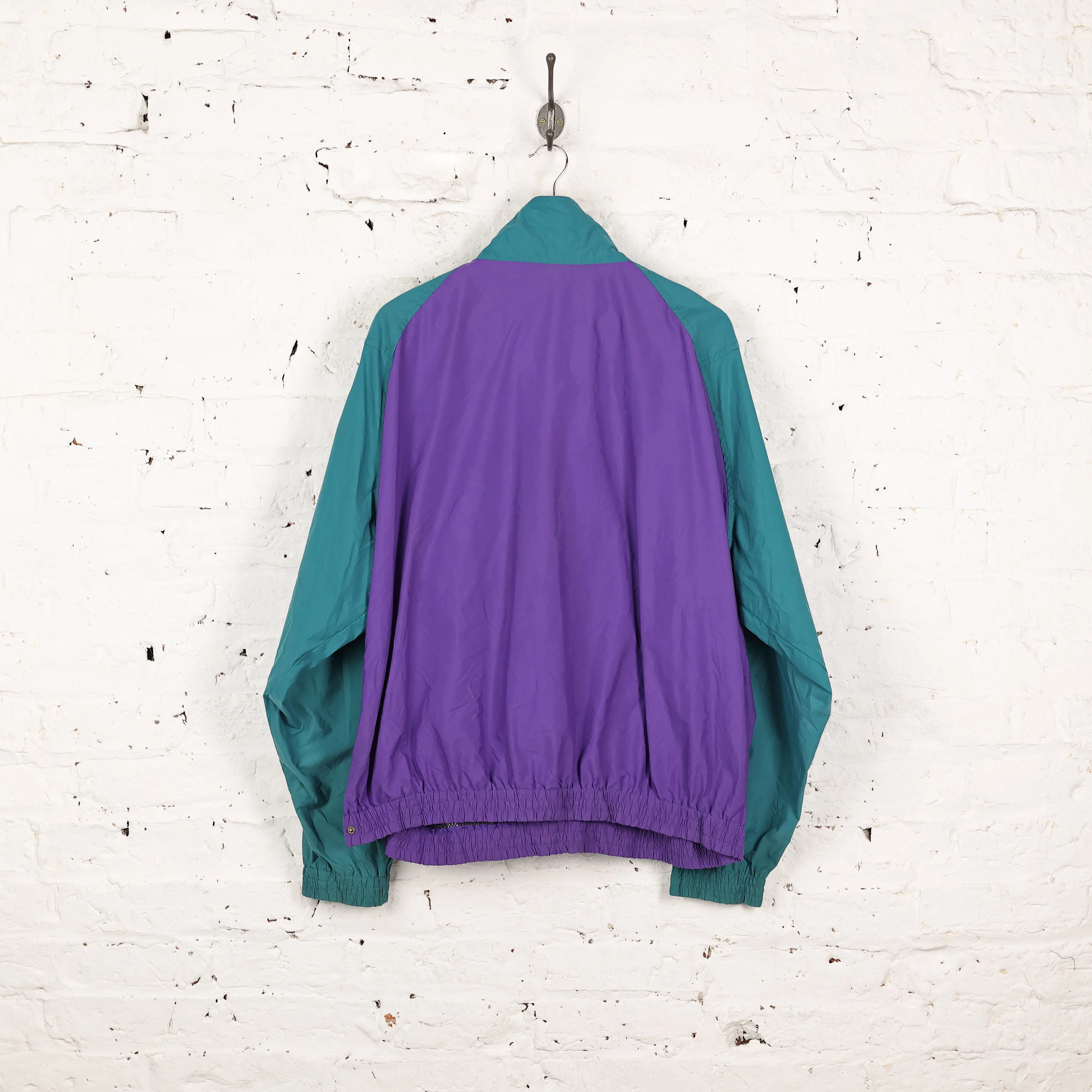 Woolrich Sigment Gear Plum Windbreaker Jacket - Purple - XL