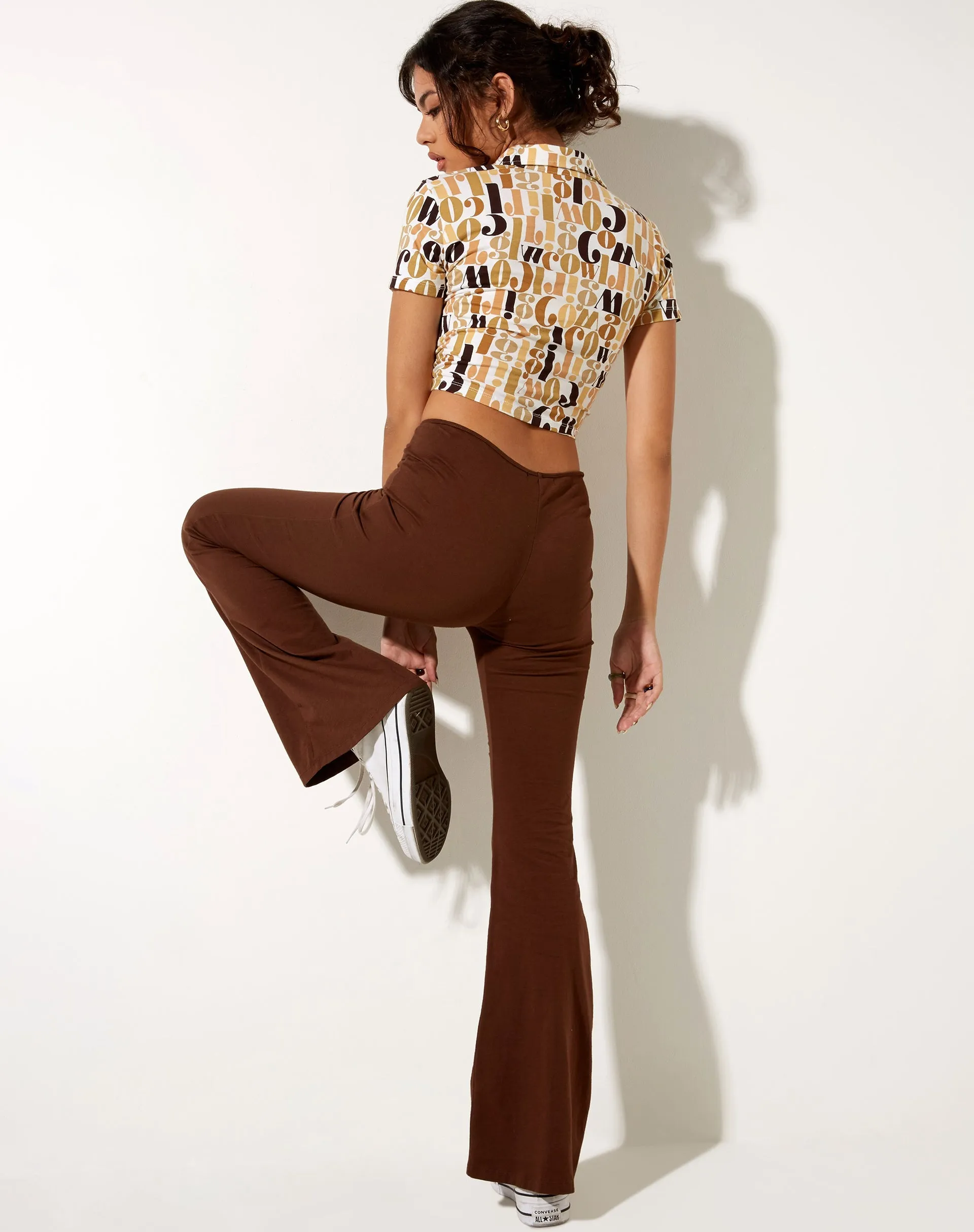 Wuma Cropped Shirt in Cowgirl