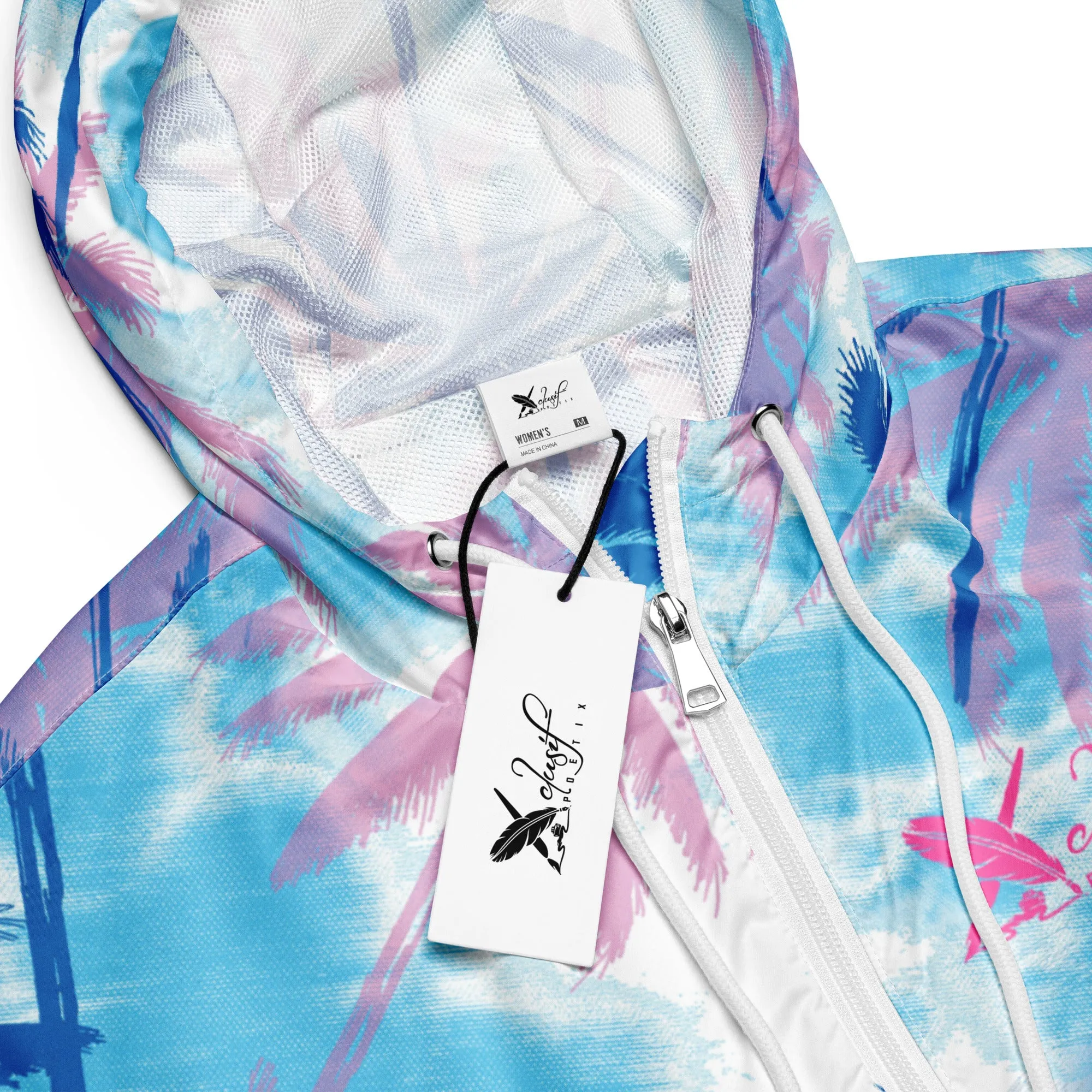 XCLUSIF POETIX MIAMI Women’s cropped windbreaker