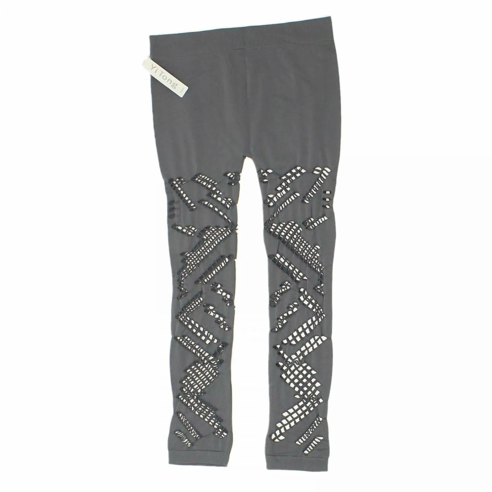 Yi Tong Women's Fishnet Nylon Stretch Leggings